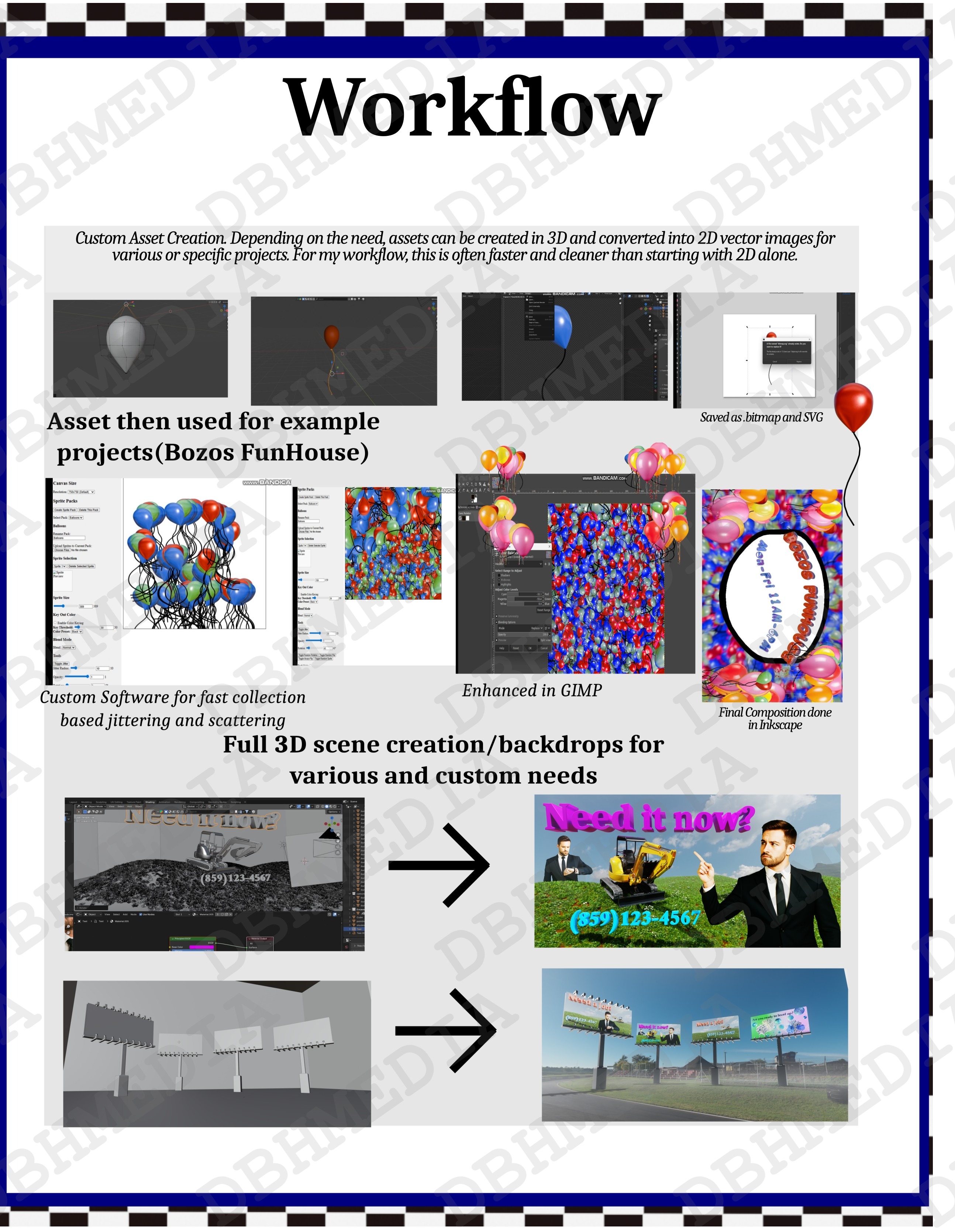 2D graphic Examples