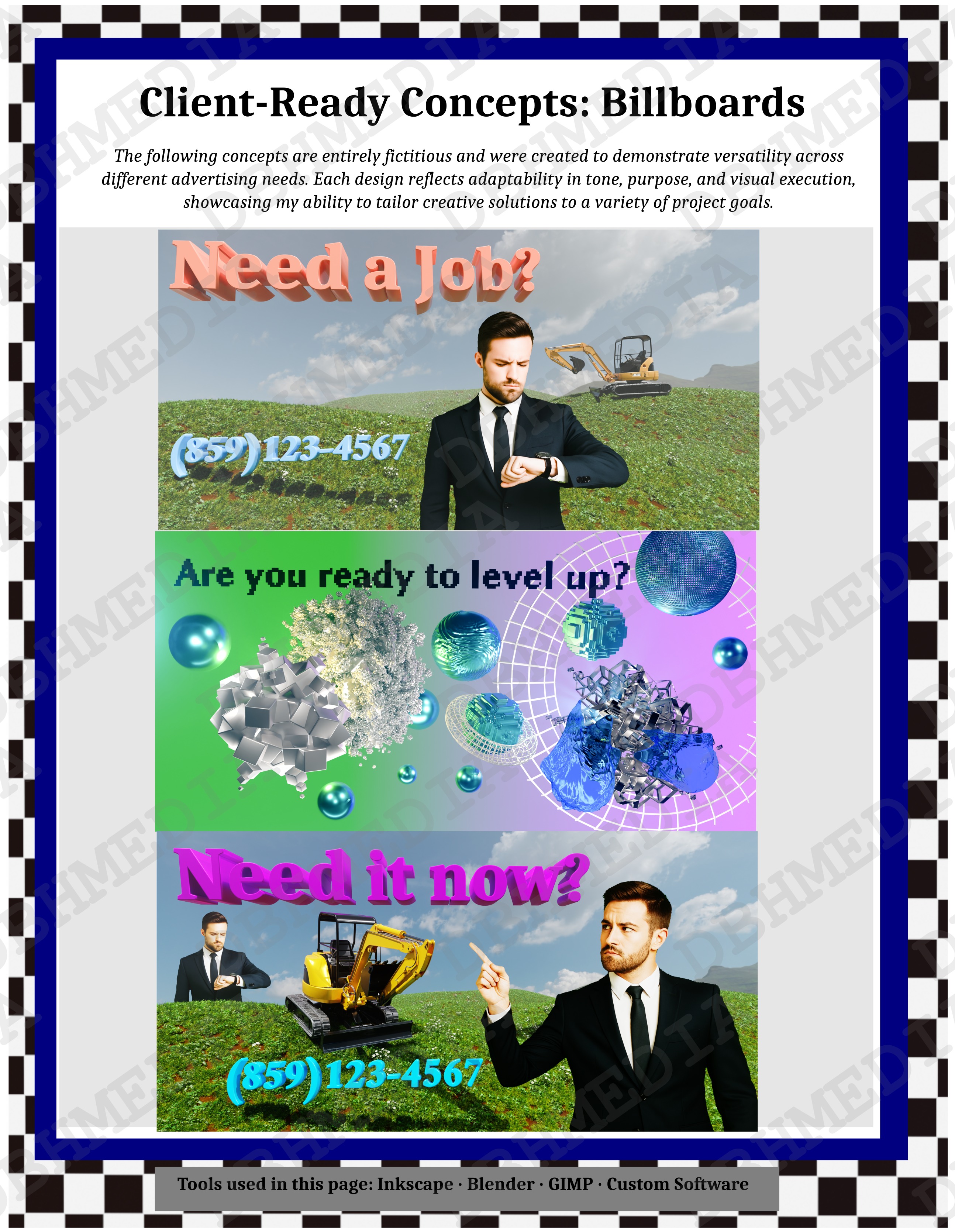 2D graphic Examples