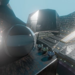 Interior of Locness-Colostrum. The space ship of the Milk Man