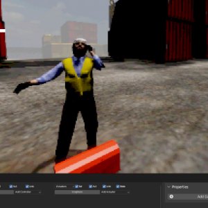 Construction worker NPC
